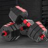 Longchan Octagonal Adjustable Dumbbell & Barbell Set