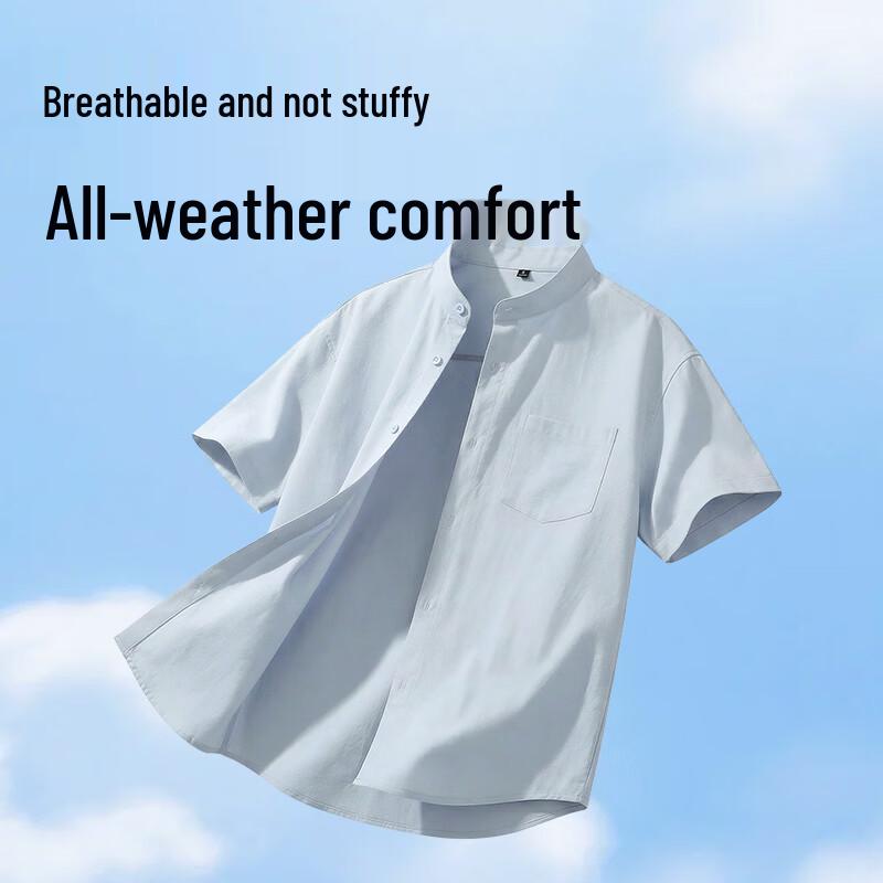 TonLion Men's Summer Casual Henley Shirt