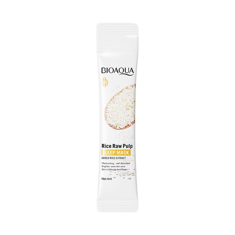 BIOAOUA Rice Plasma Ночная увлажняющая маска