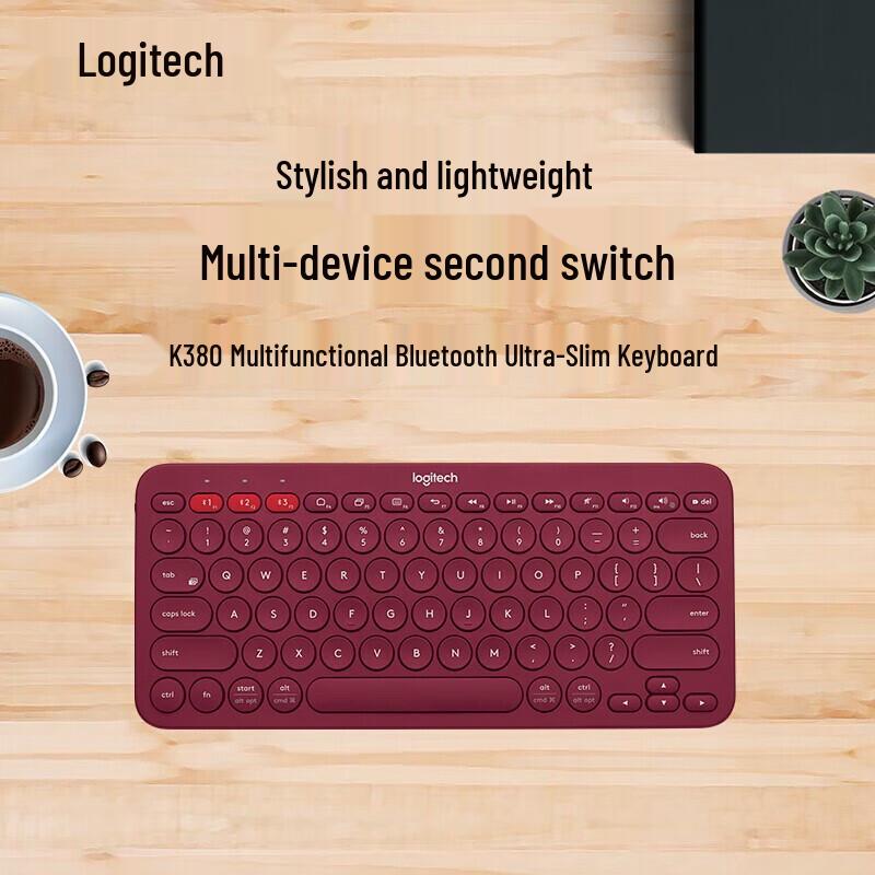 Logitech Клавиатура Bluetooth K380 для нескольких устройств