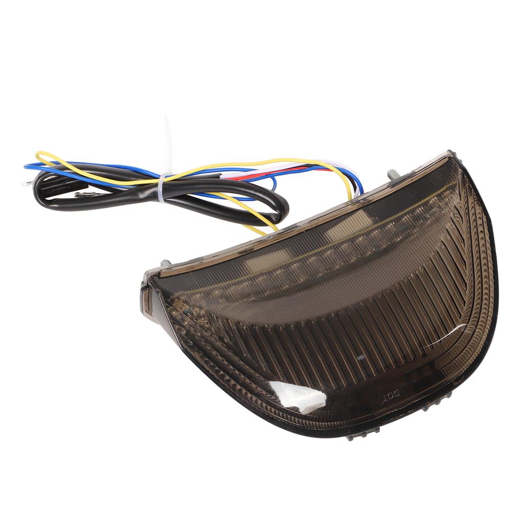 Motorcycle LED Tail Light 12V Turn Signal Lamp Smoked Lens Replacement for CBR1000RR 2004?2007