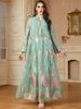 Middle East Sequin Embroidered Women's Tassel Robe - Dubai Fashion