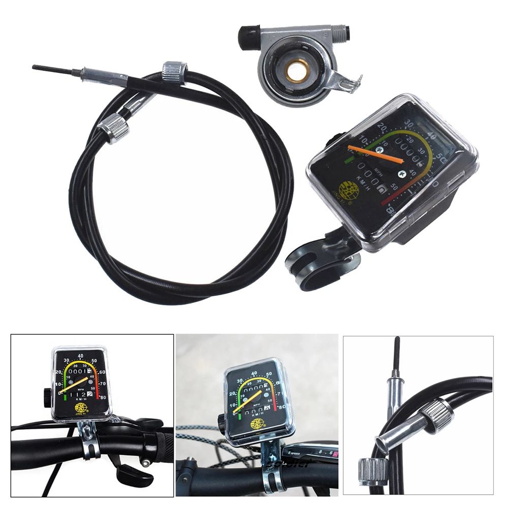 Supplies Tricycle Mountain Bike Code Table Bike Speedometer Bicycle Computer Mechanical Odometer