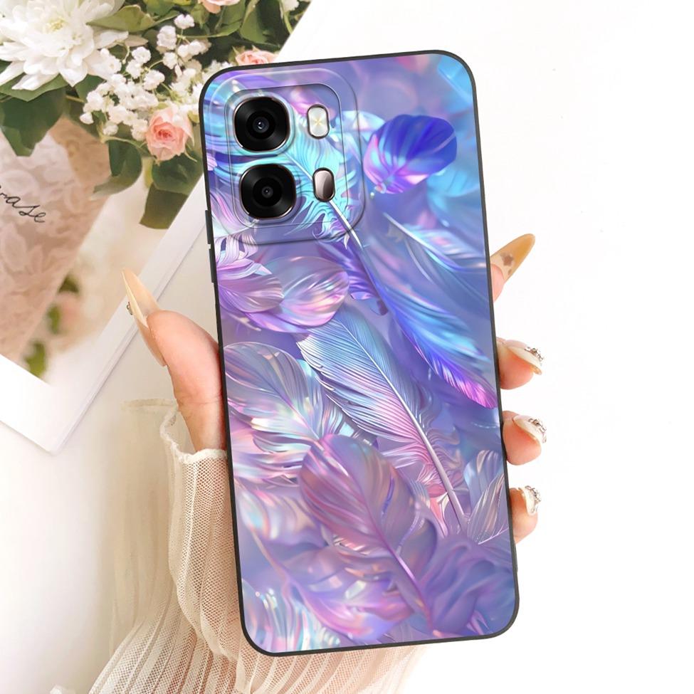 Для Oppo A6s 5G CPH2789 Чехол Для Oppo A6s 4G CPH2815 Корпус Силиконовый Роскошный Модный Кавайный Милый Расписной Ударопрочный Чехол для Телефона