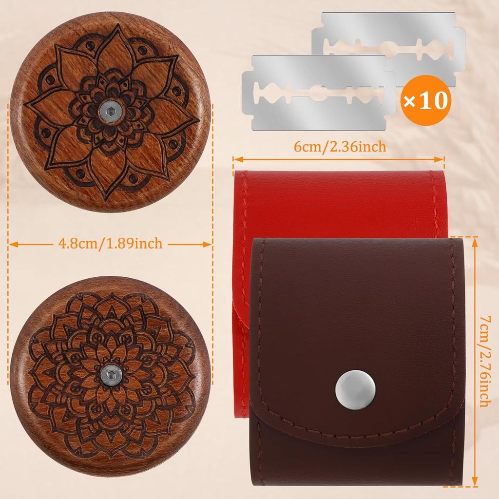 2Pcs UFO Bread Lame Cutter for Scoring Homemade Dough Bread Dough Scoring Tool with 10 Blades 4.8cm Stainless Steel Sourdough Bread Scorer Dough