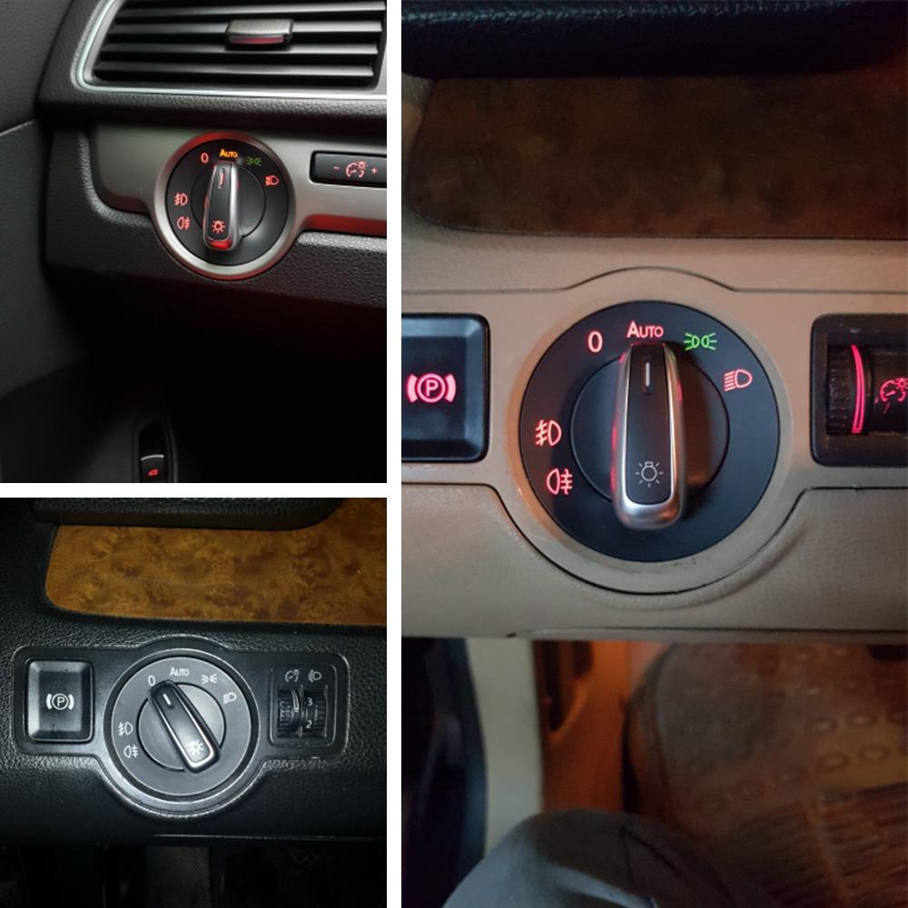 For Golf Jetta MK5 MK6 GTI Passat B6 B7 CC Touran Tiguan Lamp Switches Headlight Switch Fog Head Light Knob