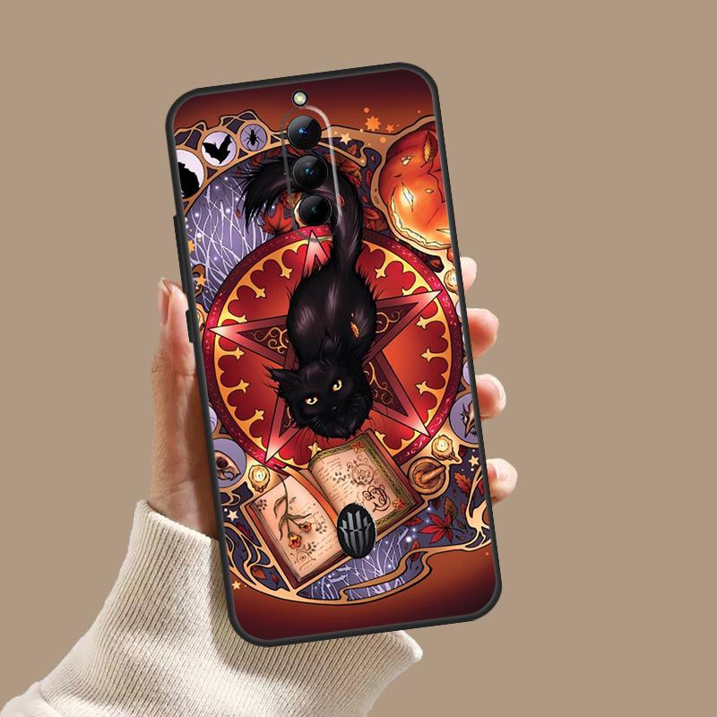 Magic cat The Witches Case For ZTE Nubia Red Magic 10 10S 9S 8S 8 9 11 Pro Plus 6 7 6S 7S Pro 5G 6R 10 Air Cover