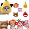 5-piece Cat Hat, Funny Animal Clothing Hat with Ears, Fun Hat Suitable for Cats and Small Dogs, Kittens, Puppies, Party Clothing