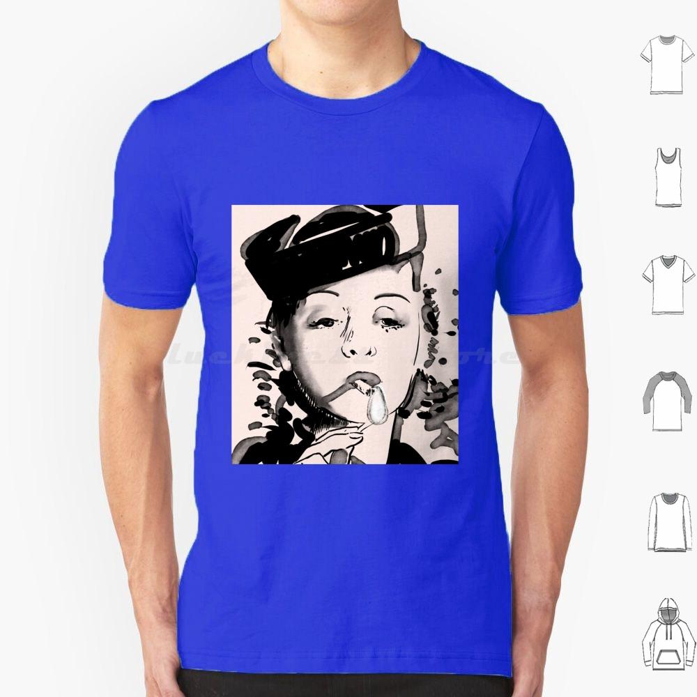 Bette Davis Smoking T Shirt Cotton Men Women DIY Print Flame Firestarter Bette Davis Movie Cinema Actress Portrait Famale Hat