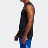 adidas Баскетбольные майки мужские черные умеренные прямого кроя FH7724