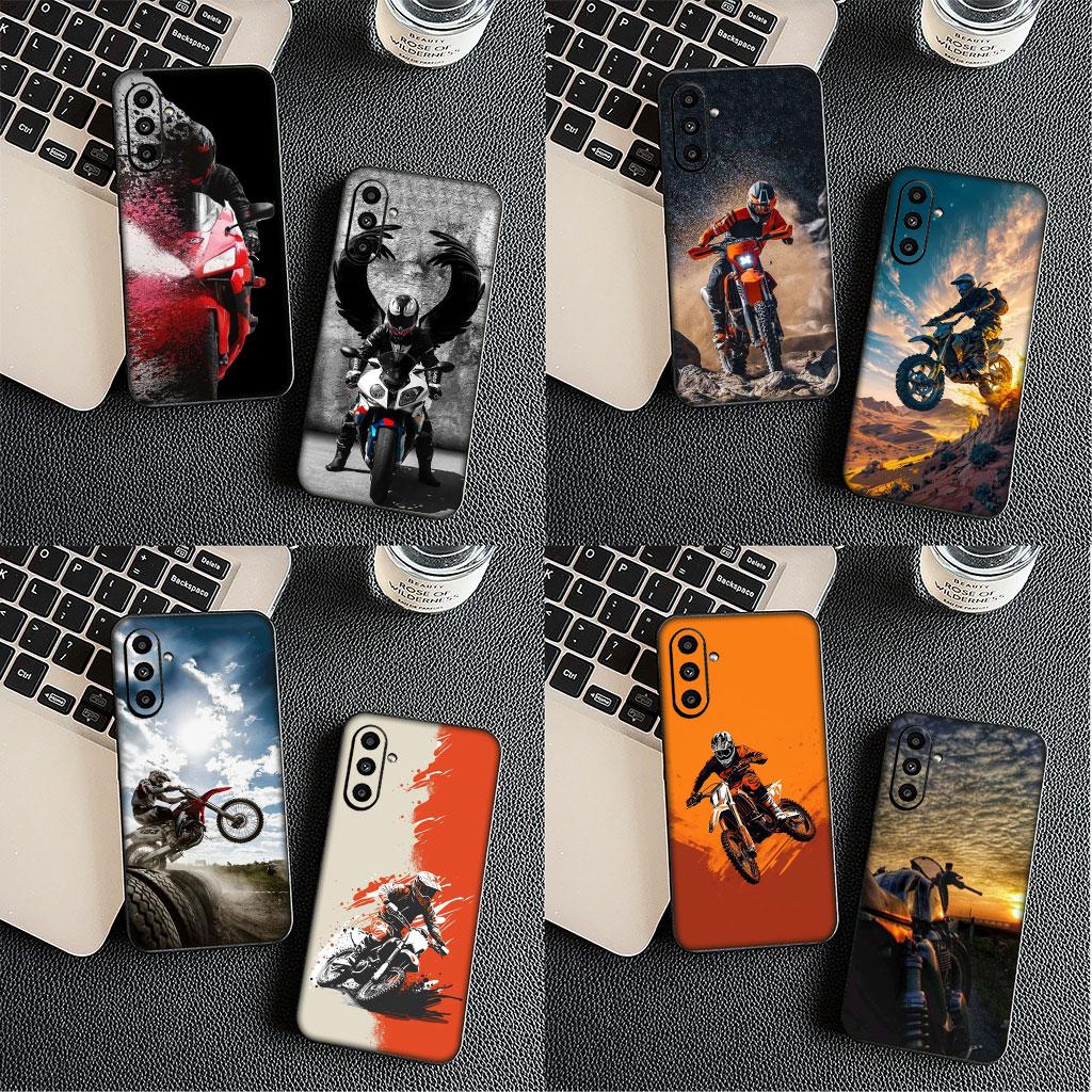 Чехол для мобильного телефона Moto Cross Motorcycle Sports для Motorola Moto G86 G57 G67 G54 G24 G15 Power G13 G14 G34 G35 G45 G53 G55 G64 G75 G72