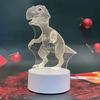3D Акриловый Ночник в форме Сердца и Медведя - USB Прикроватная Лампа
