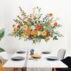 36x52 см цветочные кластеры настенные наклейки для спальни, гостиной, фоновое украшение, настенная роспись, домашний декор