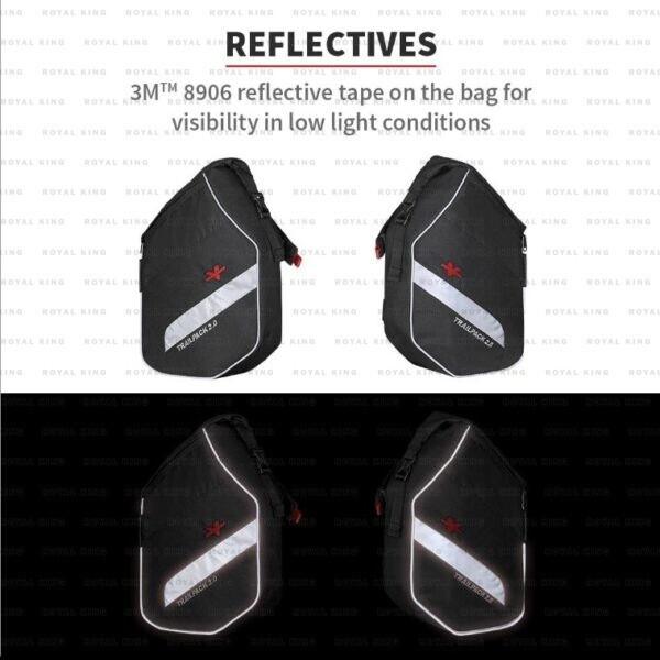 Luggage "Water Proof Trail Bag Pair" Fit For Royal Enfield Himalayan BS6