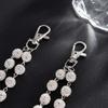 Zinc Zinc Zinc Alloy Pearl Waist Chain Turquoise Pants Chain Fashion Tassel Jeans Chain  Male