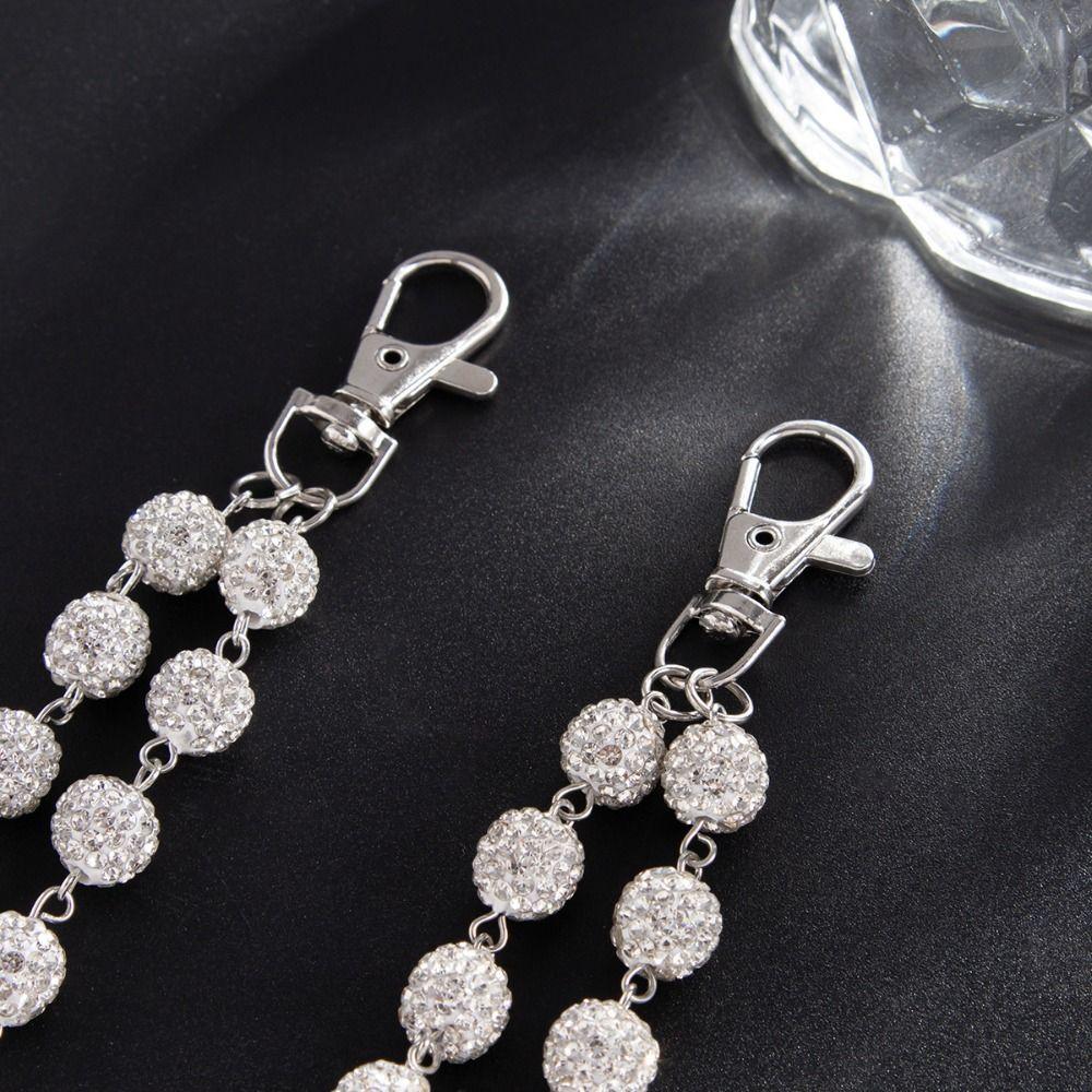 Zinc Zinc Zinc Alloy Pearl Waist Chain Turquoise Pants Chain Fashion Tassel Jeans Chain  Male