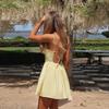 Осеннее платье Fresh Air Temperament Casual Slim-fit Halter Halter A Swing Dress Women