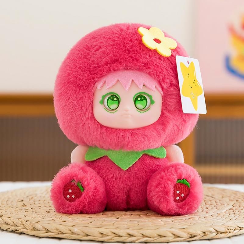 MM ириска красочные фрукты плюшевая серия сюрприз трендовая игра подарок милый детский кулон кукла