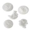DIY Silicone Mold for Halloween Crystal Epoxy Earrings: Devil, Ghost, Pumpkin, Bat, and Owl Pendants