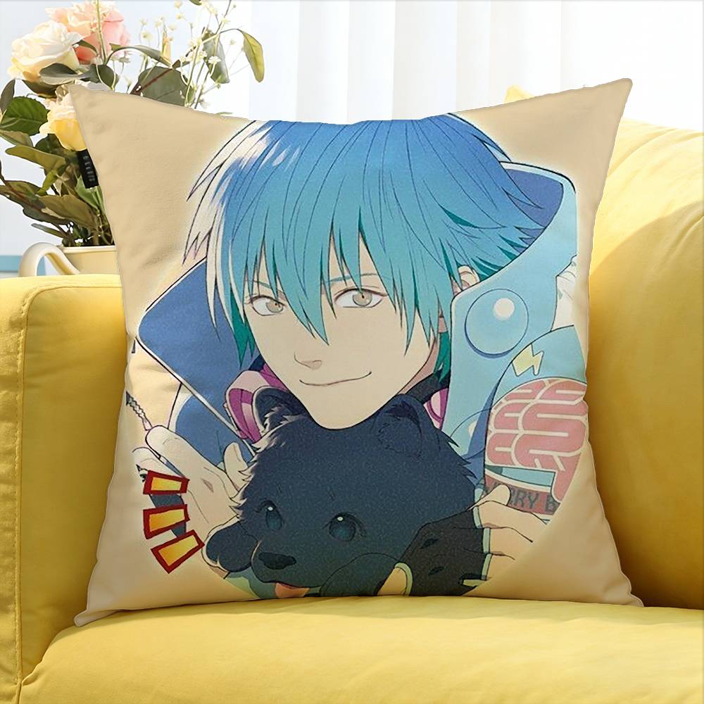Game Dramatical Murder Aoba Seragaki World Various Sizes Square Pillow Case For Car Home Bedchamber Decor