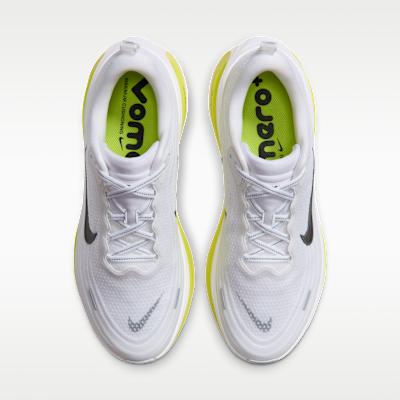 Men's Sneakers Nike Vomero Plus Road 'White Lemon Venom Electric Yellow Black'
