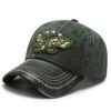 Женская джинсовая бейсболка с вышивкой, кепка для мужчин, шляпа Snapback, шляпы с солнцезащитным козырьком