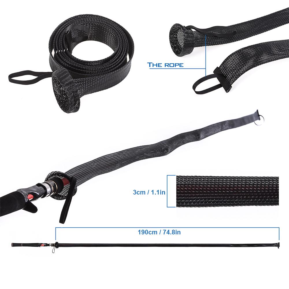 Чехол для удочки 190 см, чехол для спиннинга, чехол для удочки, перчатки для удочки, инструменты для литья в море