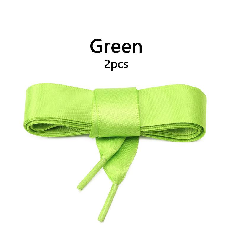 Радужная шелковая лента, красочные шнурки, конфетный градиент, атласные плоские шнурки для обуви, ботинки, женские кроссовки, шнурок шириной 2 см, шнурок