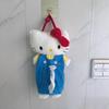 Плюшевая салфетница Hello Kitty с мягким коротким ворсом для дома и автомобиля