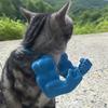 2Pcs Cat Muscle Arm 3D Printed Funny Cat Neck Arm with Muscle Superhero Cosplay Costume Funny Pet Photography Props Birthday Party Supplies