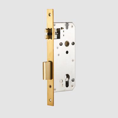 DOOROOM Корпус замка европрофиля 8550 Ответная планка в комплекте для межкомнатных деревянных дверей Врезная защелка для двери Опционально несколько цветов