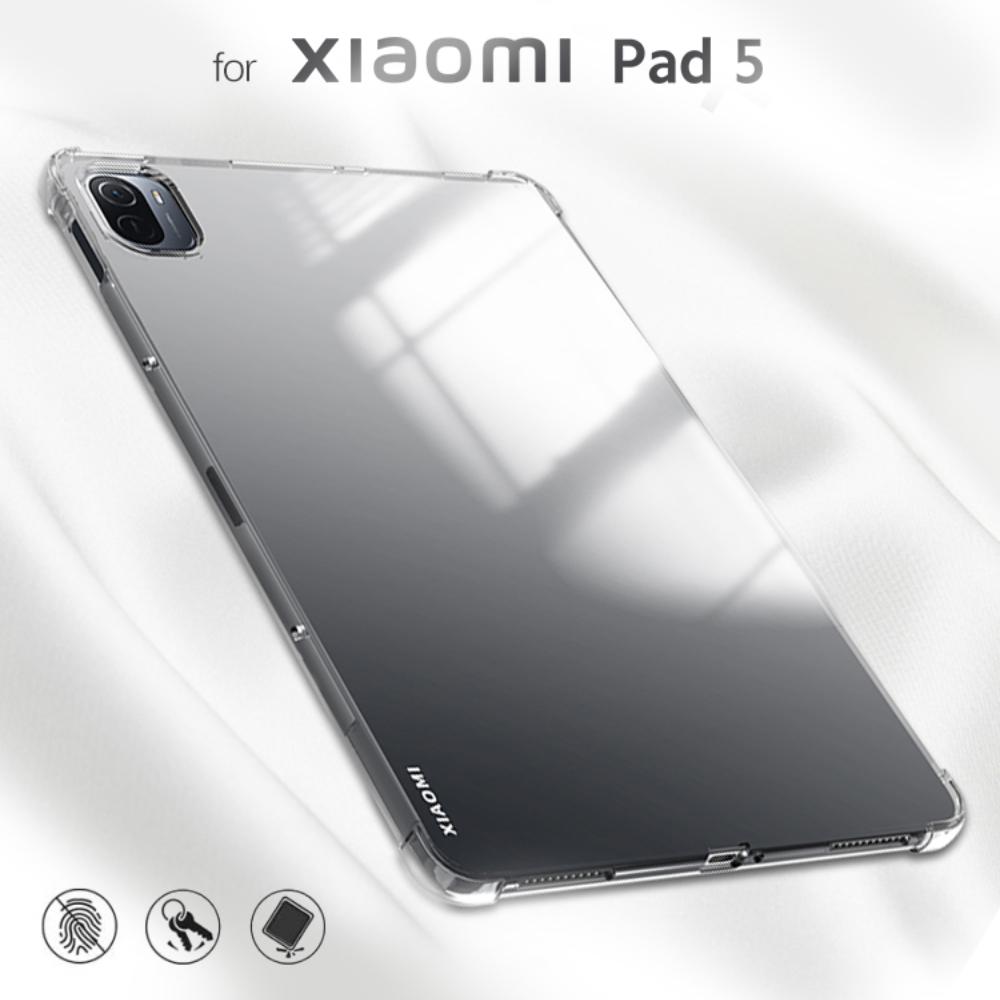 2 В 1 Мягкий ТПУ со стеклом для XiaoMi Pad 5 Pro 11 чехол прозрачная задняя крышка для MiPad 5 Прозрачный чехол Силиконовая задняя крышка для планшета Mipad 5 аксессуары