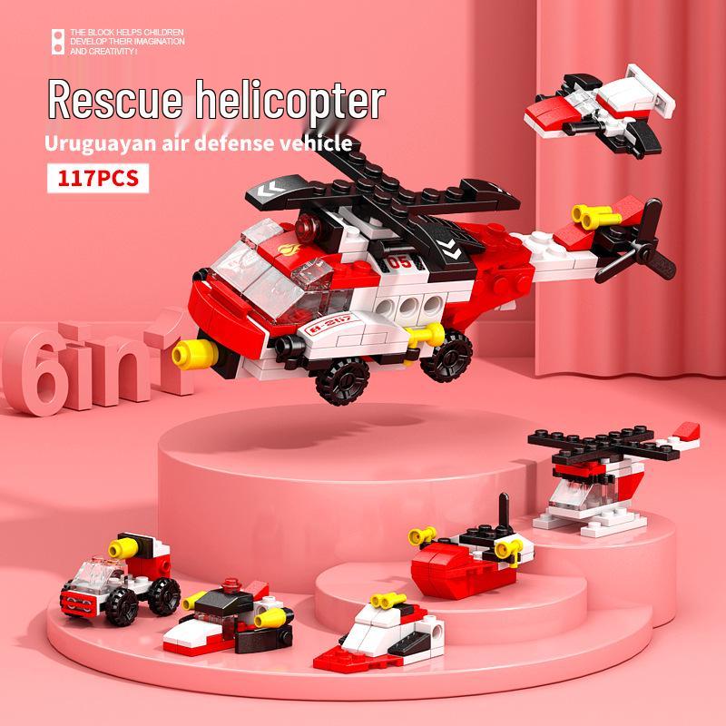 Military & Emergency Vehicles Building Blocks - Compatible with Lego, Educational & Transformable for Kids.