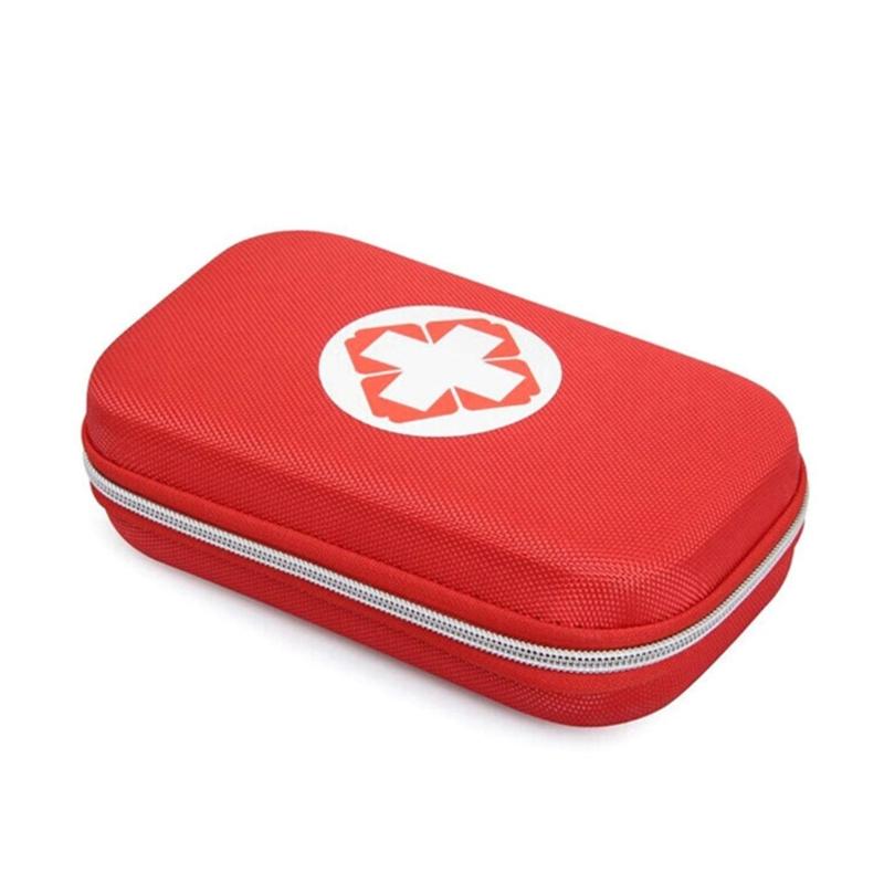 Маленькая аптечка первой помощи Портативные наборы для экстренных случаев Сумка для травм Дорожный медицинский подсумок для автомобиля, дома, кемпинга и пеших походов Прочный