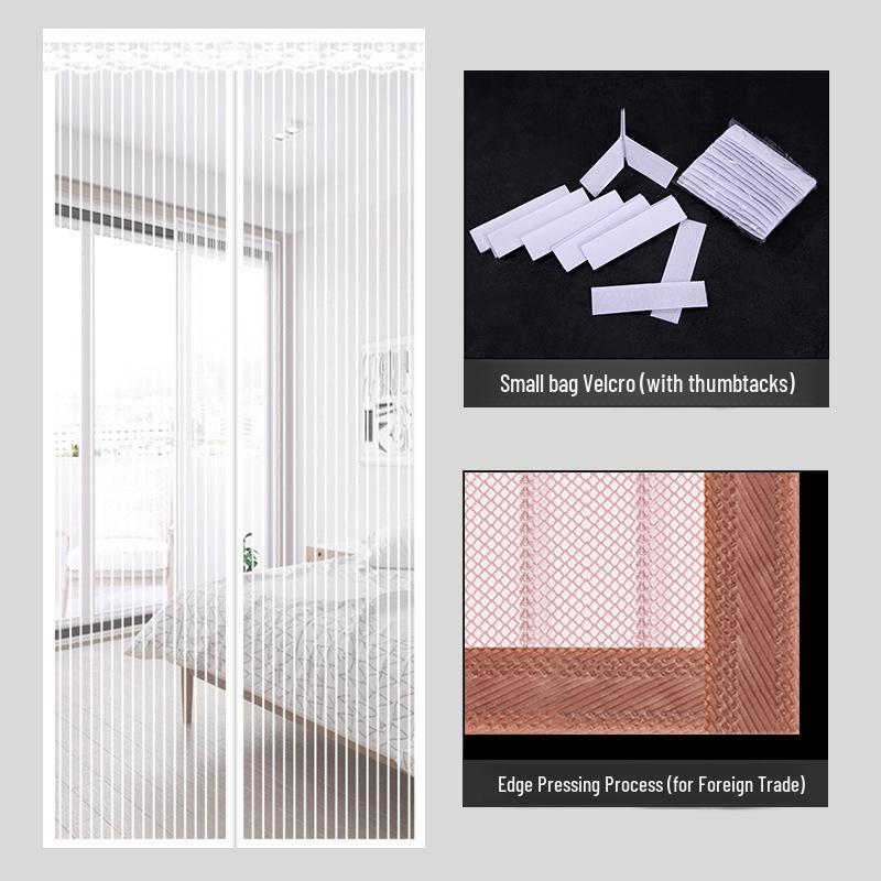 Магнитная москитная штора для двери из Юго-Восточной Азии для использования летом
