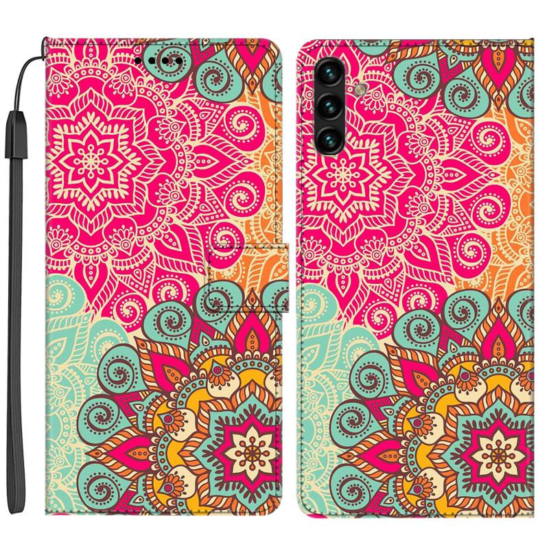 Flip Leather Case For Samsung S24 Ultra 5G Cover Book Wallet Seascape Coque for Samsung Galaxy S23 S22 S21 S20 Ultra S24Ultra