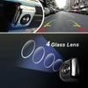 Car Rear View Camera 170 Degree Glass Lens Starlight Night Vision HD Vehicle Reversing Parking Camera Waterproof Car Camera