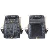 Portable Pet Cats Carrier Bag Big Capacity PU Leather with Shoulder Straps Shoulder Breathable Mesh PU Leather