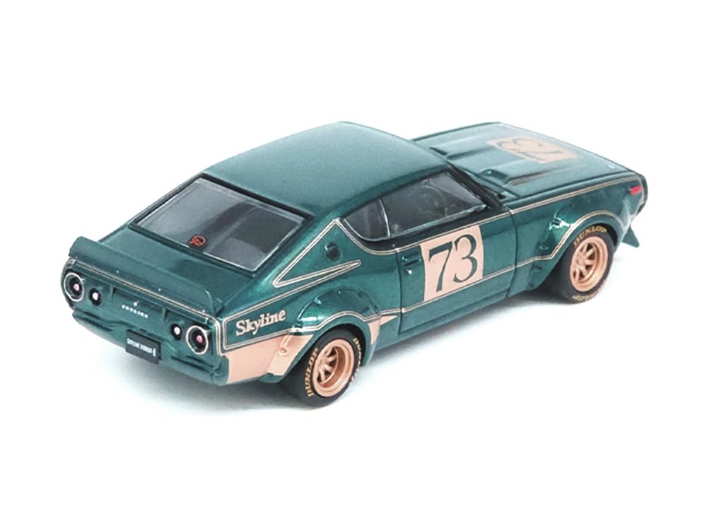 Inno Models 1/64 Nissan Skyline 2000 GT-R (KPGC110) Racing Concept Green Finished Product
