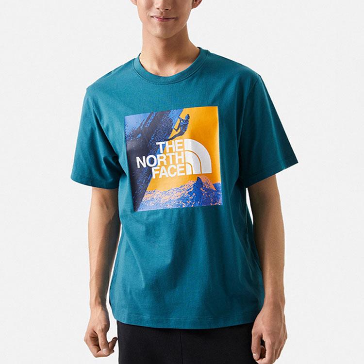 THE NORTH FACE T Shirt Men's Blue NF0A81MZ-EFS