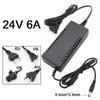 24V 6A 6000Ma Ac 110V 220V To Dc 24V 6A Adapter Power Supply Converter Charger Switch Led Transformer Charging