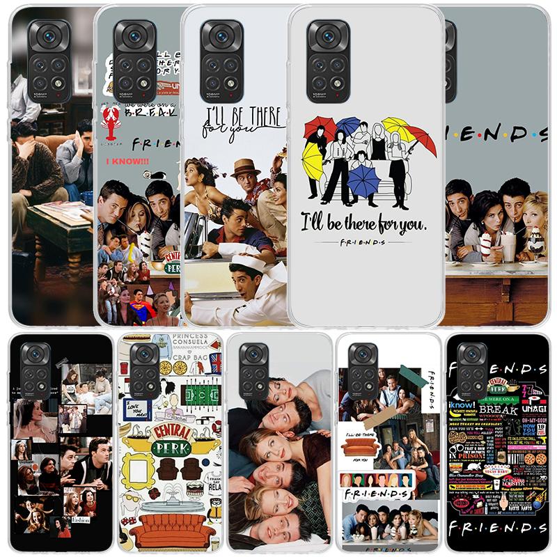 Friends Tv Show Funny Family Phone Case For Xiaomi Redmi Note 15 14 14S 13 12S 12 Pro Plus 11S 11 11T 11E 10S 10 + Soft TPU Back