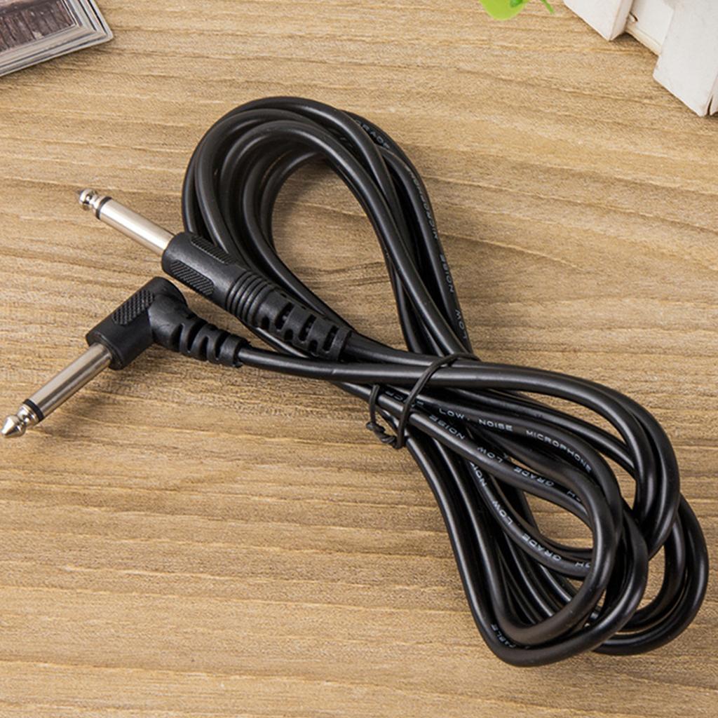 Audio Cable 5 Meter 16.4 FT HiFi Sound Transmission Nylon Metal Guitar Connecting Cord for Instrumen