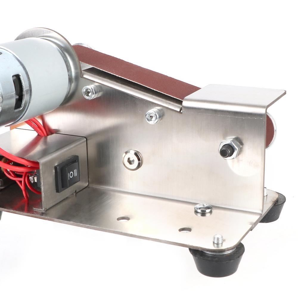 7-скоростная электрическая шлифовально-полировальная шлифовальная машина Мини-шлифовальная машина Электрическая точилка Ленточная шлифовальная машина вилка ЕС