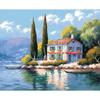 40x50cm Painting With Numbers Landscape Paint By Numbers For Adults Oil Handiwork Home Decors Diy Set Picture Drawing