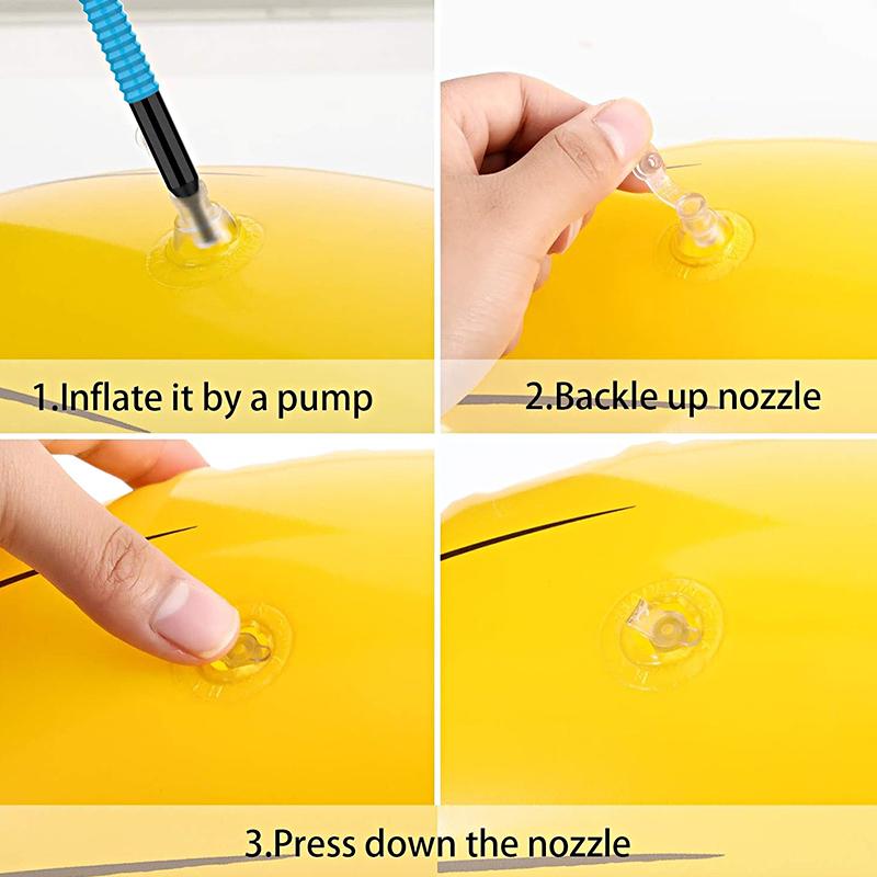 8 шт. DIY надувная модель мультяшная игрушка для пляжа фото реквизит забавная игрушка-поплавок желтый банан реквизит праздничный декор для вечеринки 60x16 см