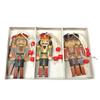 9Pcs/Set Wooden Nutcracker Soldier Christmas Tree Hanging Ornaments Xmas Puppet Decor Supplies