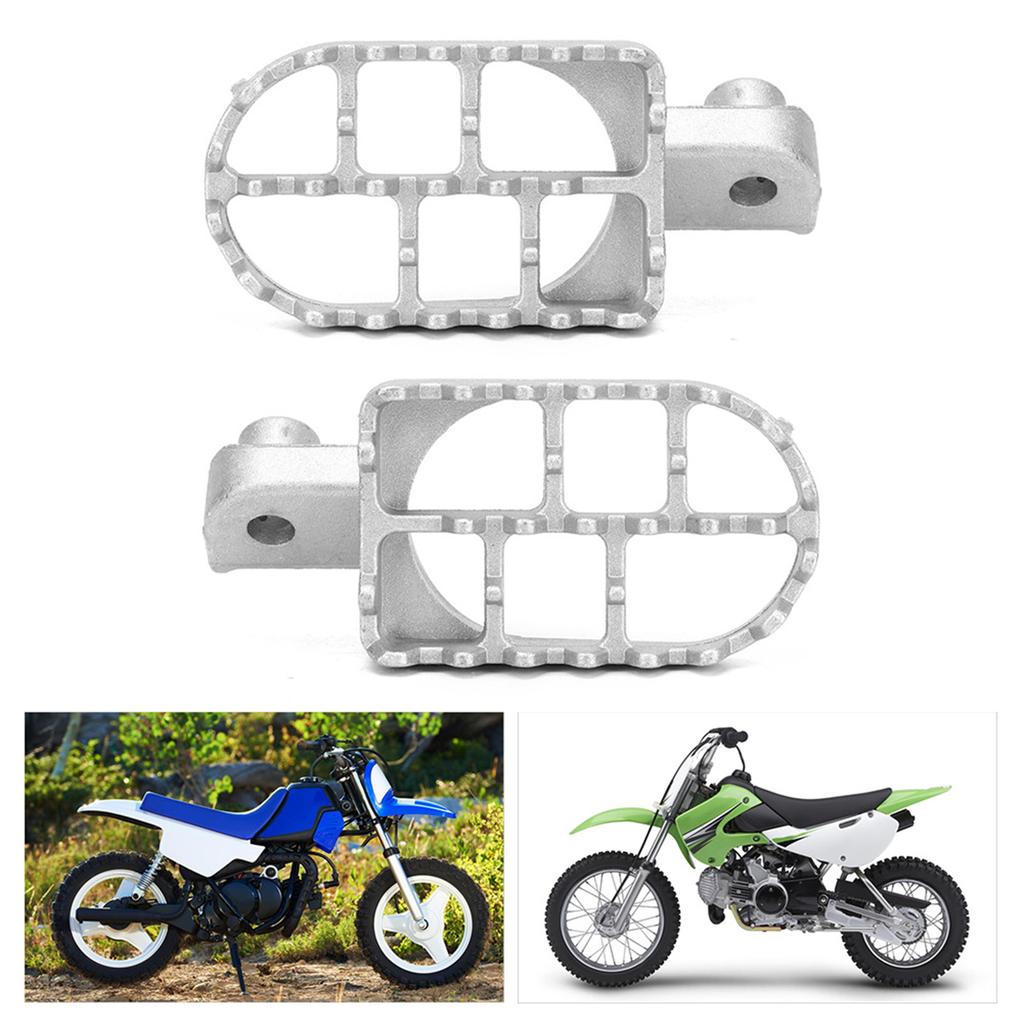 Алюминиевые мотоциклетные подножки, педали, подходят для Kawasaki KLX110 KLX110L KLX125