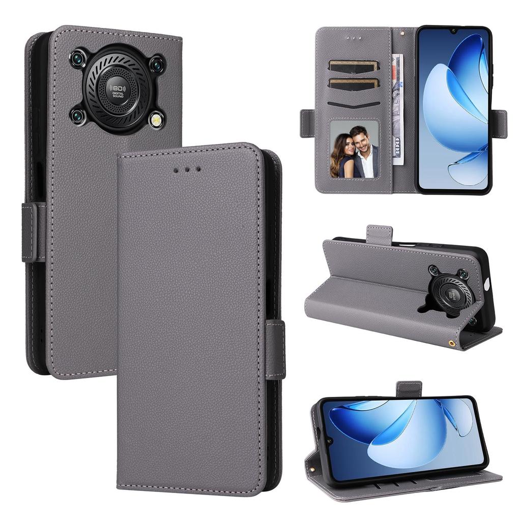 Флип-кейс для Oukitel C60/C60 Pro из ПУ кожи, защита всего корпуса с [блокировкой RFID], прочная ретро-обложка