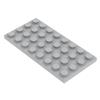 Нетоксичные строительные блоки Moc из мелких частиц, базовая пластина 4x8, детали и аксессуары для DIY, совместимые с 3035